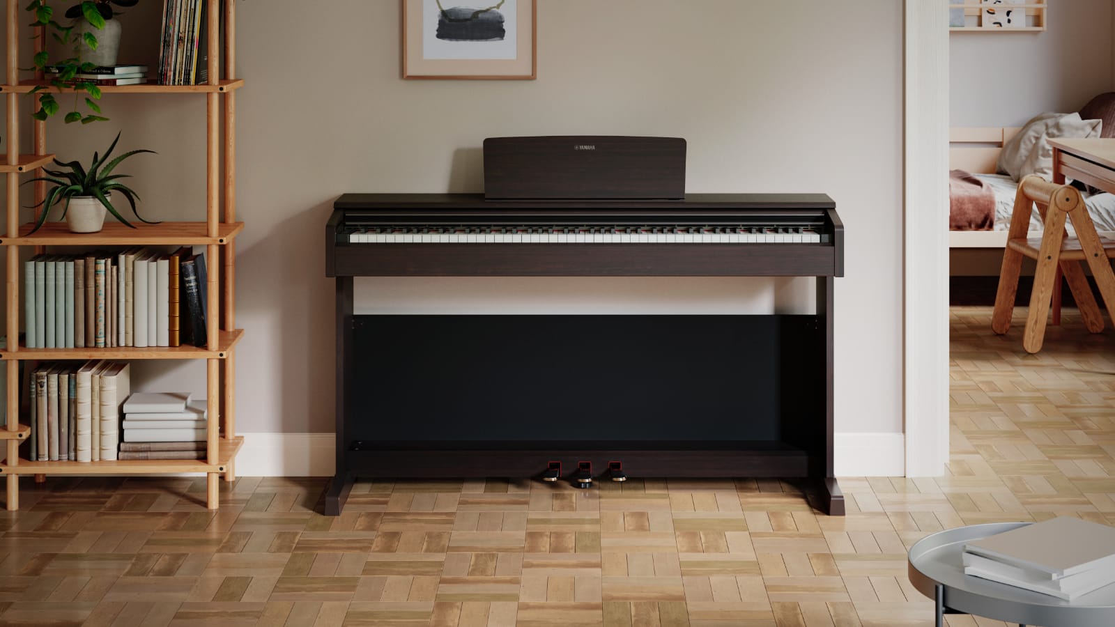 Test Yamaha Arius YDP145 Homepiano für Einsteiger